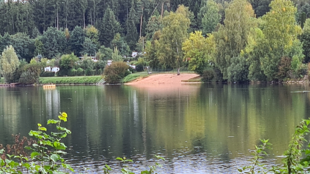 Haselbachsee Sandstrand